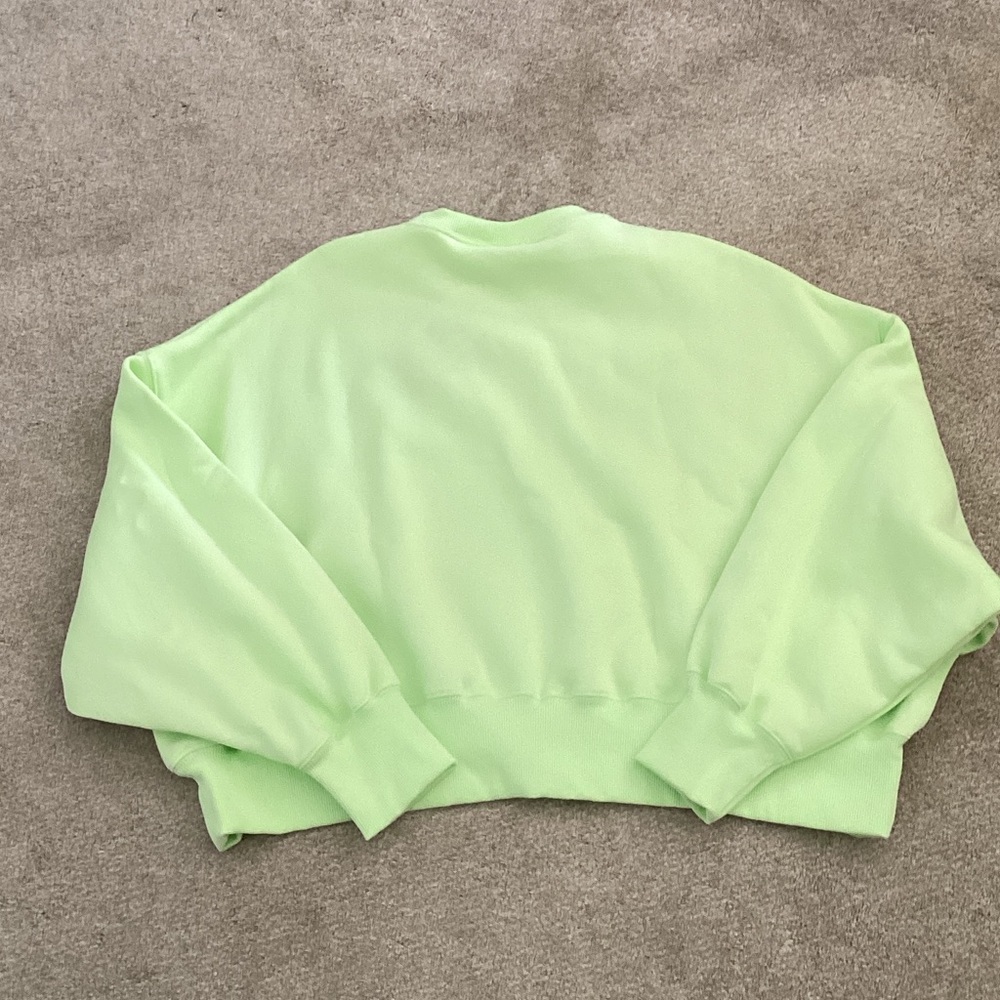 Nike Neon Green Crewneck Sweatshirt - Picture 5 of 6